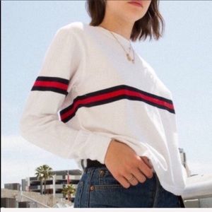 Brandy Melville John Galt Striped Top